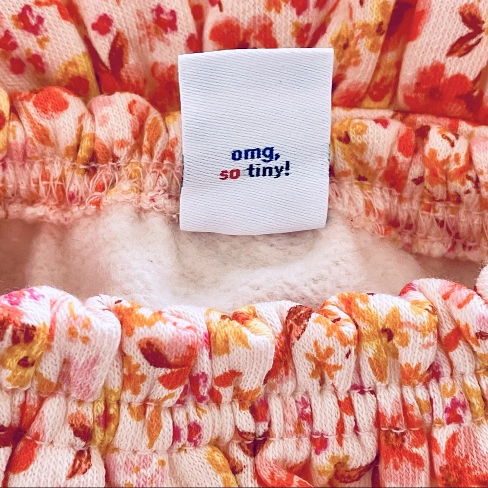 Old Navy Baby Girls 2-Piece Pink Floral Set